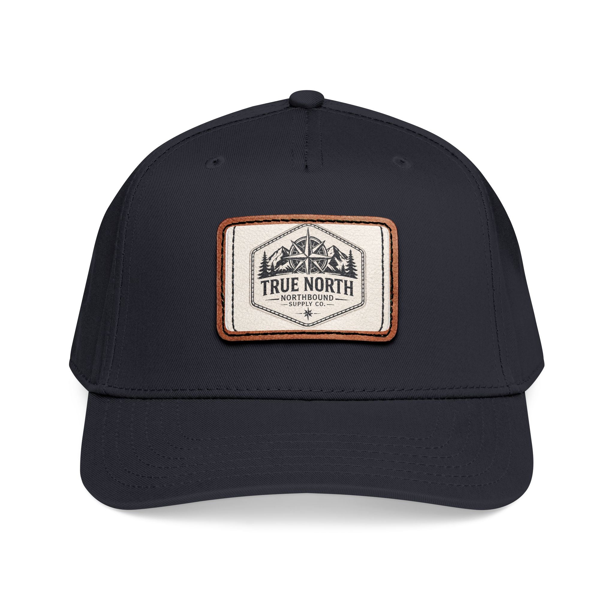 HP-001.5 True North Leather Patch Baseball Cap