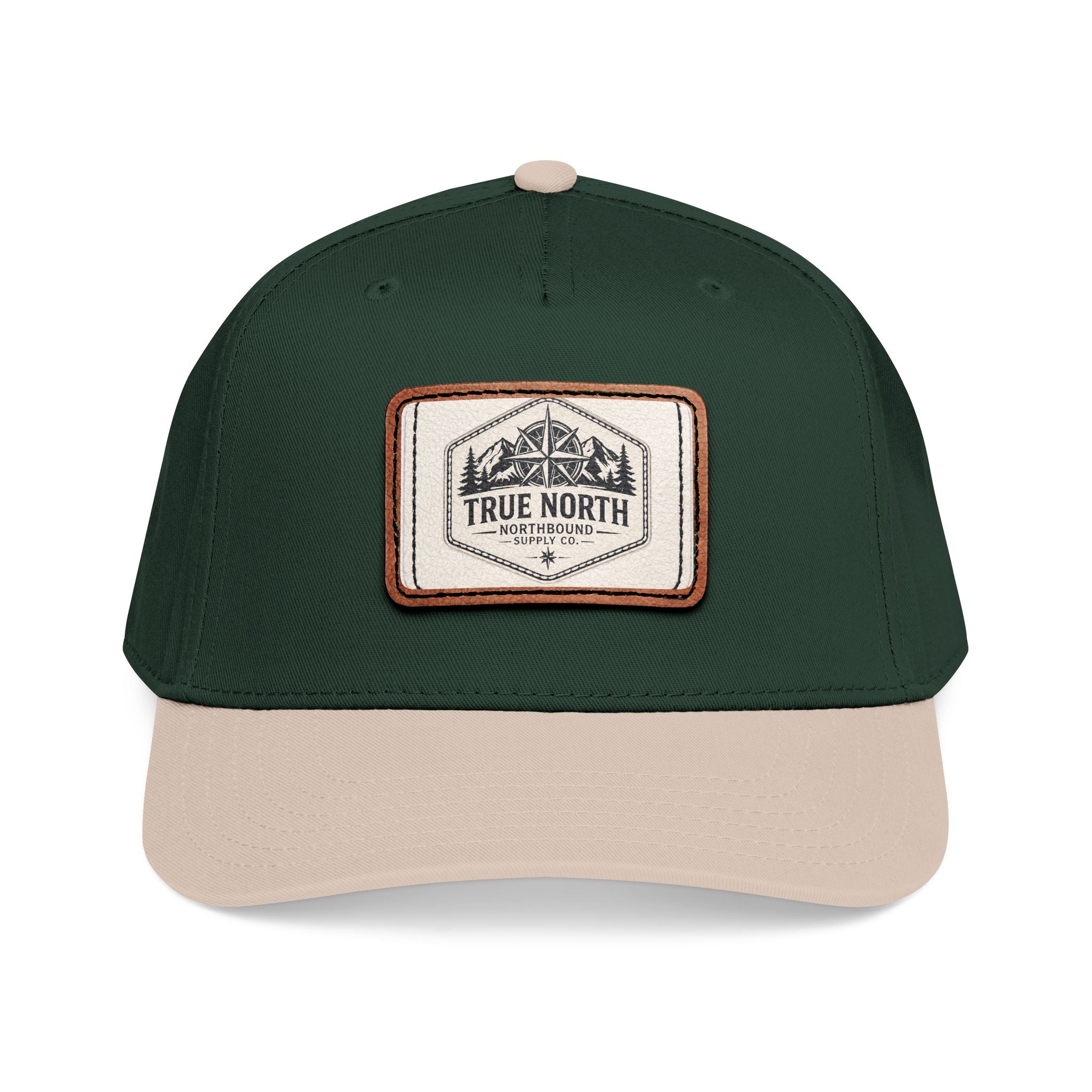HP-001.5 True North Leather Patch Baseball Cap