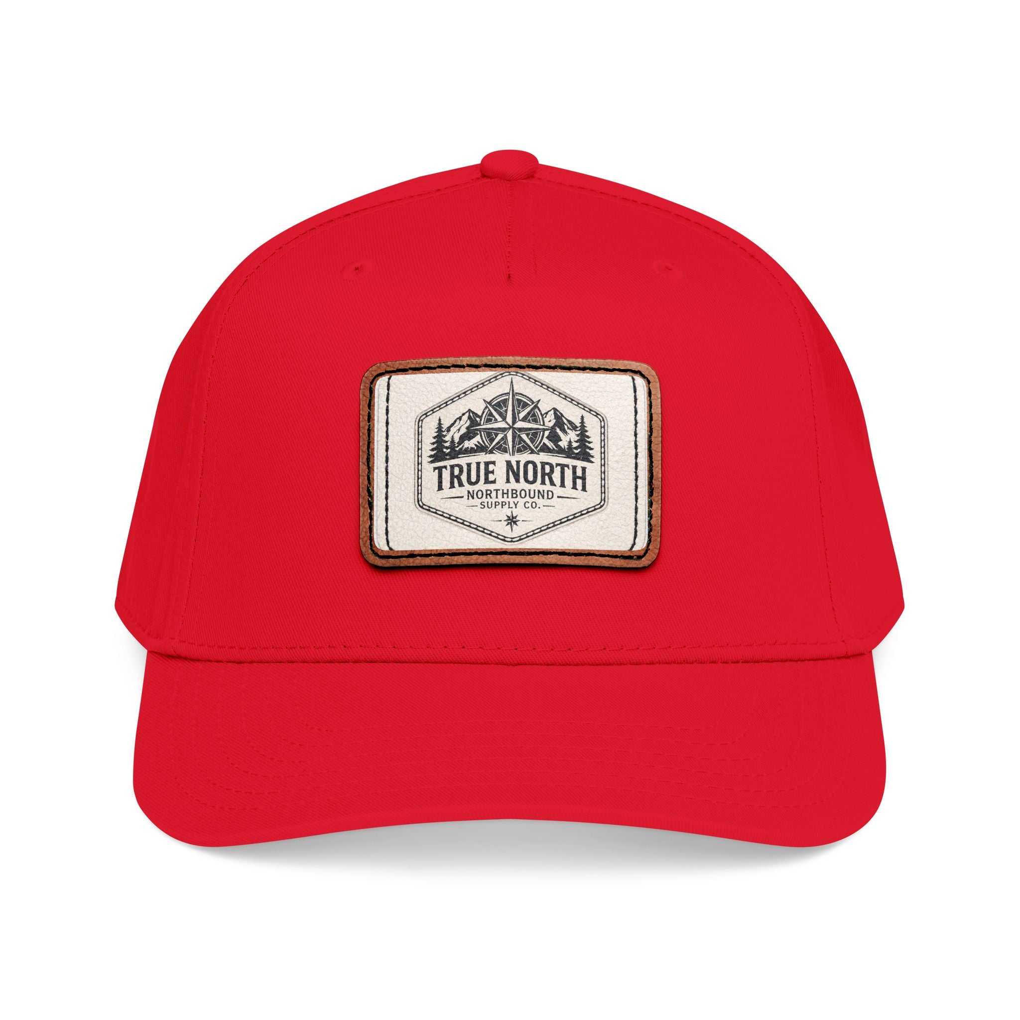 HP-001.5 True North Leather Patch Baseball Cap