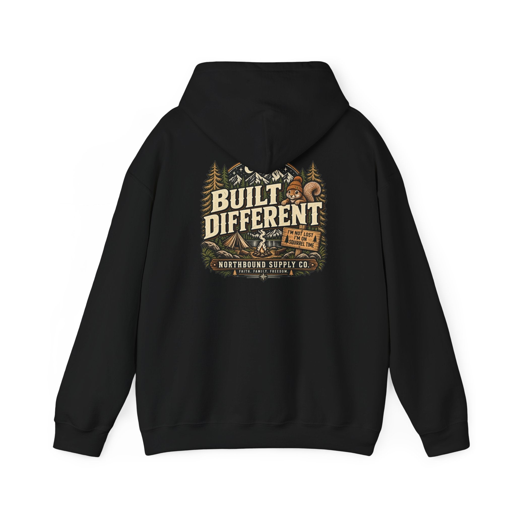 NH-002 Built Different Hoodie — Northbound Supply Co.