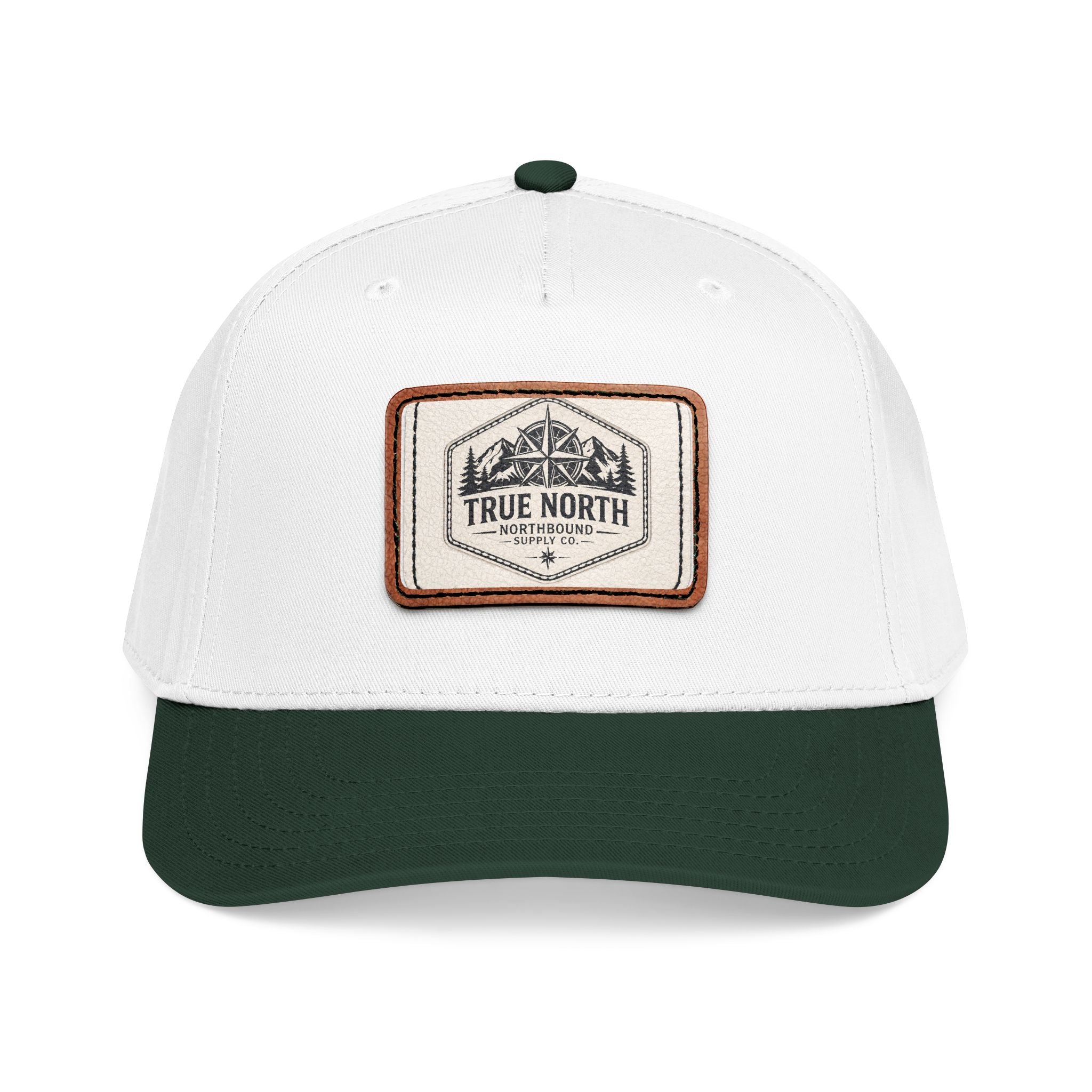 HP-001.5 True North Leather Patch Baseball Cap